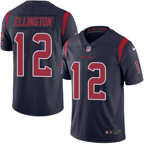 Nike Men & Women & Youth Texans 12 Bruce Ellington Navy Color Rush Limited Jersey,We sell and wholesale Nike Men & Women & Youth Texans 12 Bruce Ellington Navy Color Rush Limited Jersey on line form chian!